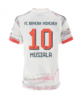 Billige Fotballdrakt Bayern Munich Jamal Musiala #10 Replika Bortedrakt Dame 2025-26 Kortermet Billige Fotballdrakt Bayern Munich Jamal Musiala #10 Replika Bortedrakt Dame 2025-26 Kortermet